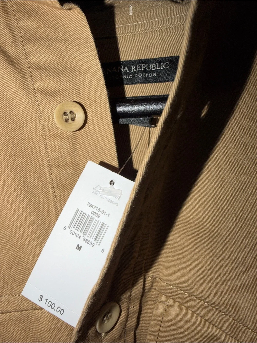 Banana Republic durable tan